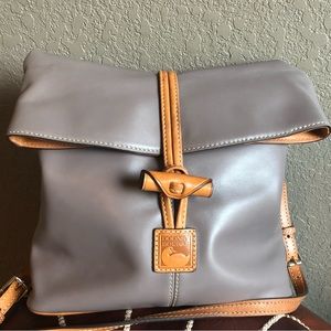 Dooney & Bourke Smooth Leather Medium Toggle Crossbody